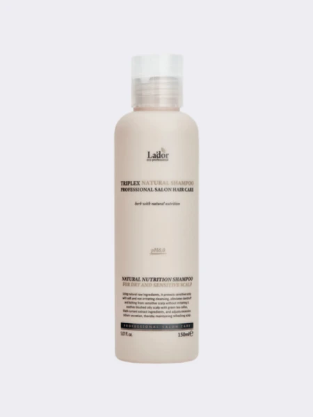Бессульфатный шампунь для волос La’dor Triplex Natural Shampoo Бессульфатный шампунь для волос La’dor Triplex Natural Shampoo