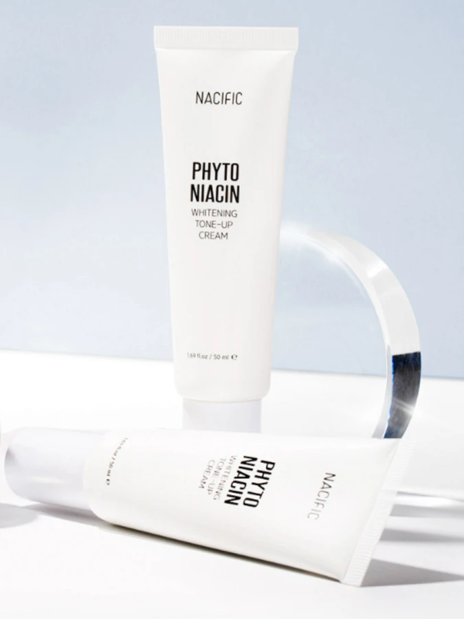 Осветляющий крем для лица с ниацинамидом Nacific Phyto Niacin Whitening Tone-Up Cream
