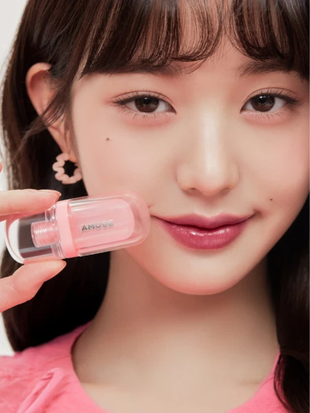 Прозрачный глянцевый плампер для губ с мерцающими частицами AMUSE Lip Fuller Big Diamond