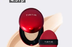 Тональное средство с полуматовым финишем TIRTIR Mask Fit Red Cushion 21C Cool Ivory