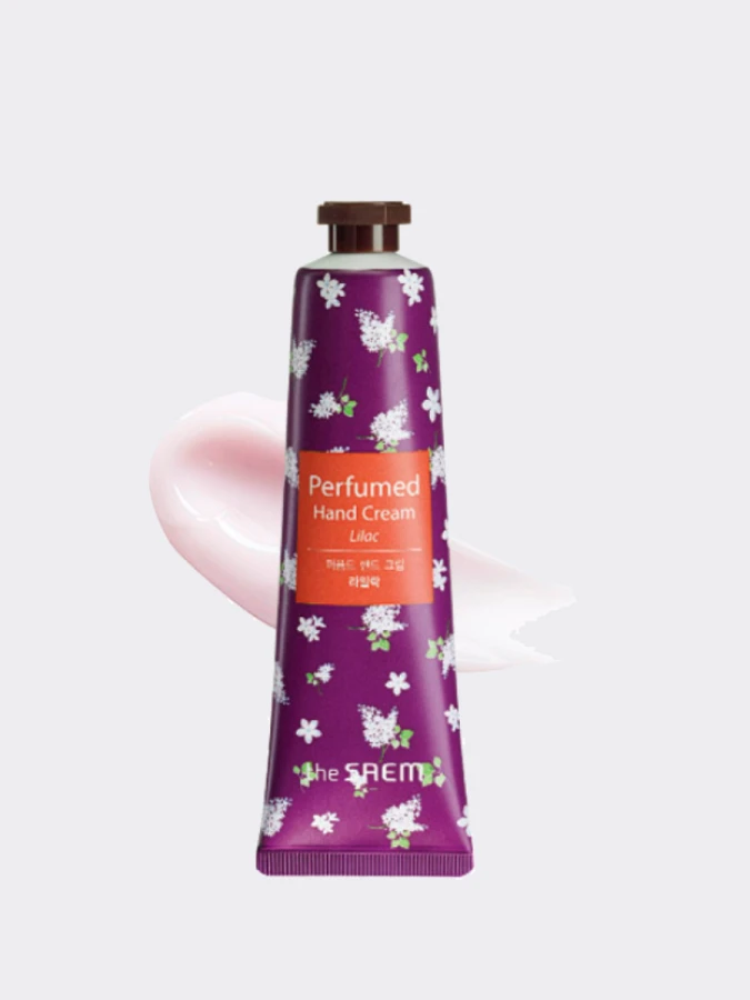 Парфюмированный крем для рук с ароматом сирени The Saem Perfumed Hand Cream Lilac Парфюмированный крем для рук с ароматом сирени The Saem Perfumed Hand Cream Lilac