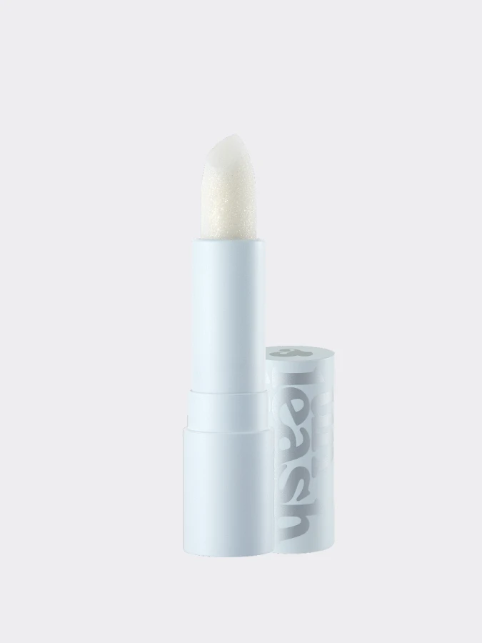 Увлажняющий бальзам для губ с блёстками UNLEASHIA Glacier Vegan Lip Balm No.1 Snow Frost