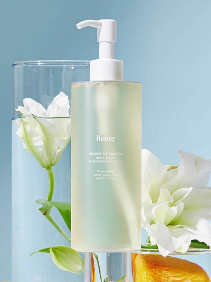 Парфюмированный гель для душа с ароматом танжерина Huxley Body Wash Blue Medina Tangerine