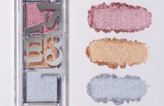 Палетка цветных хайлайтеров UNLEASHIA Mood Shower Face Palette NO.101 Ballerino Shower