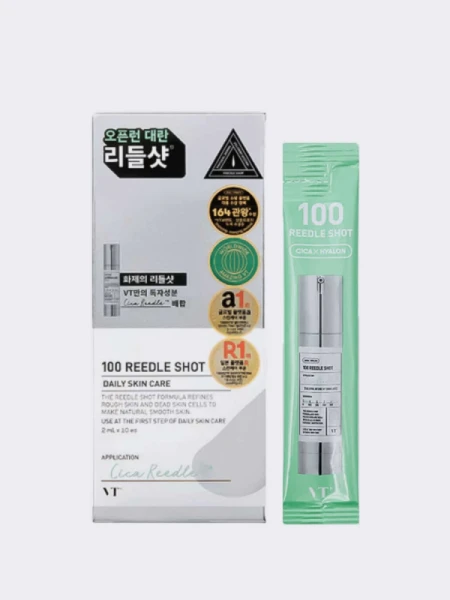 Сет стиков-саше с сывороткой-бустером со спикулами VT Reedle Shot 100 Stick Pouch Set