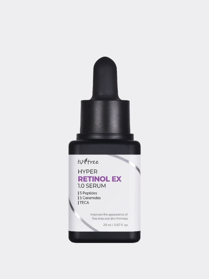 Обновляющая сыворотка для лица с ретинолом и бакучиолом IsNtree Hyper Retinol EX 1.0 Serum