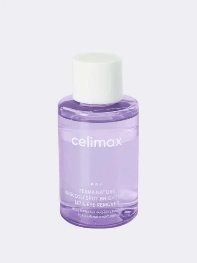 Средство для снятия макияжа Celimax Derma Nature Broccoli Spot Btightening Lip & Eye Remover