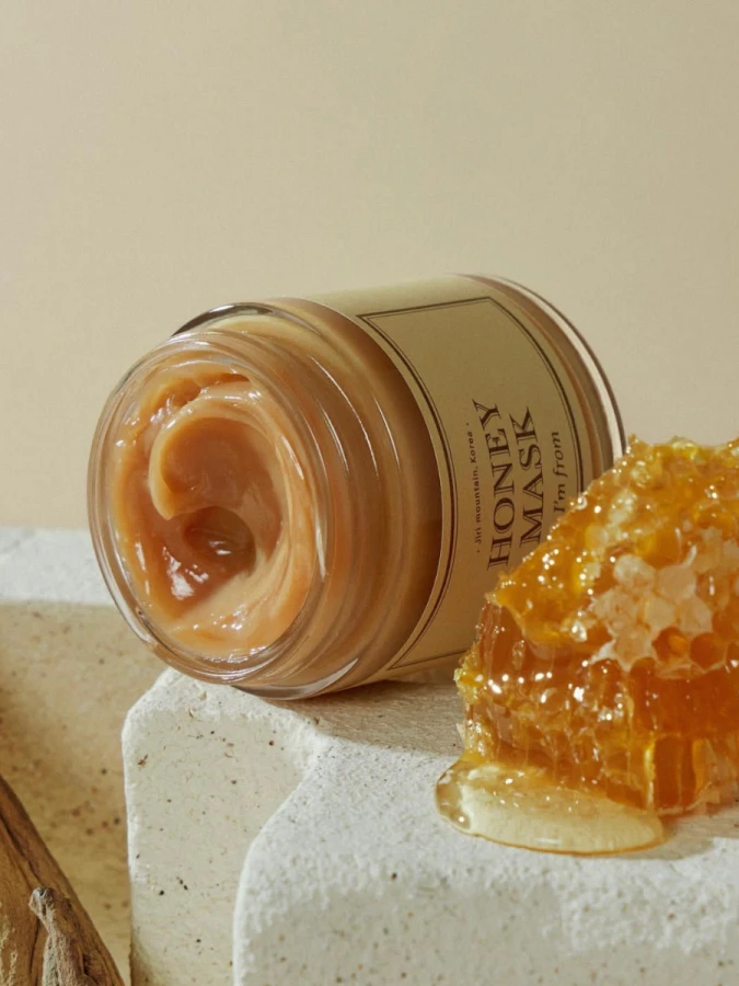 Смягчающая смываемая маска с мёдом I'm from Honey Mask