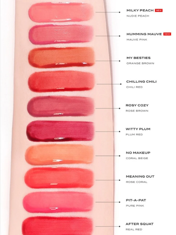 Гелевый тинт для губ FEEV Hyper-Fit Color Drop Rosy Cozy