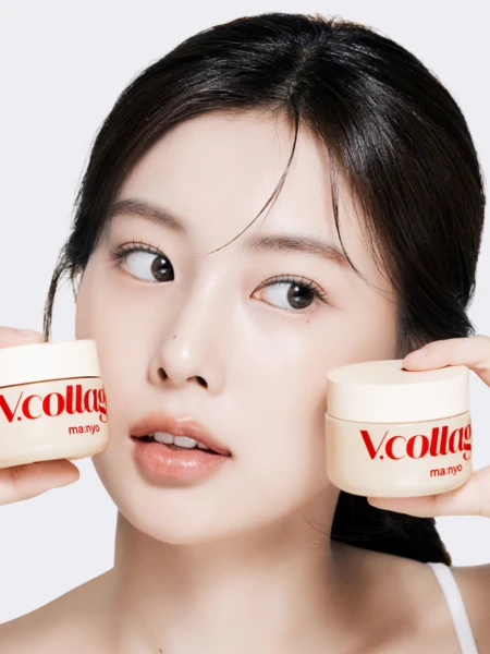 Восстанавливающий крем для лица с растительным коллагеном Ma:nyo Factory VCollagen Heart Fit Cream