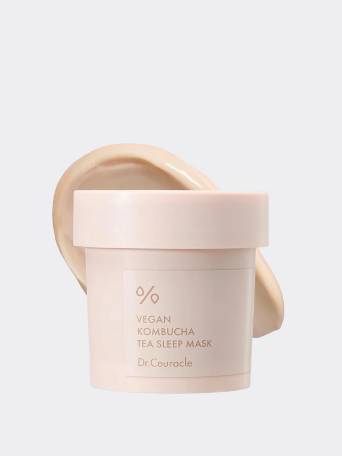 Питательная ночная маска с экстрактом комбучи Dr.Ceuracle Vegan Kombucha Tea Sleep Mask