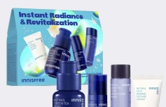 Подарочный набор для ухода за кожей с ретинолом и ПДРН innisfree Instant Radiance & Revitalization Set