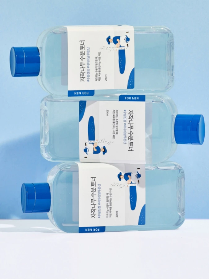 Успокаивающий тонер для мужчин с берёзовым соком Round Lab For Men Birch Juice Moisturizing Toner