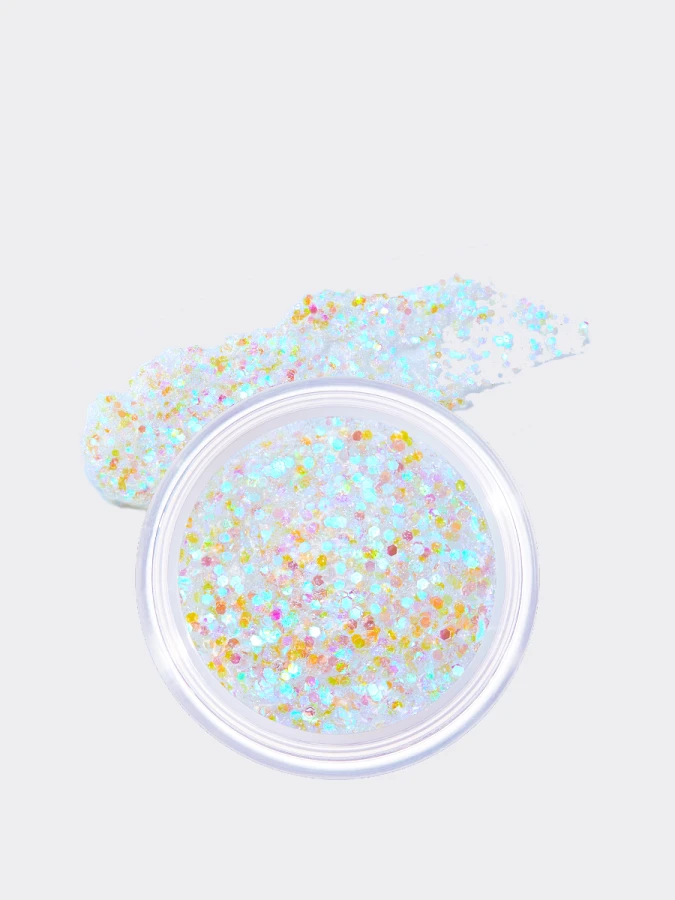Гелевые декоративные блёстки для век UNLEASHIA Get Loose Glitter Gel N°1 Aurora Catcher