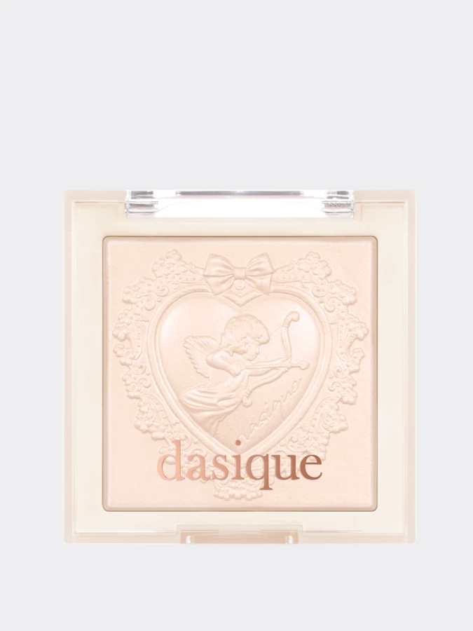 Сияющая пудра для лица в бежевом оттенке Dasique Luxe Glow Highlighter #01 Shine Beige