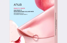 Набор гидрогелевых масок для сияния кожи с экстрактом персика ANUA Peach 70 Niacin Brightening Collagen Mask Set