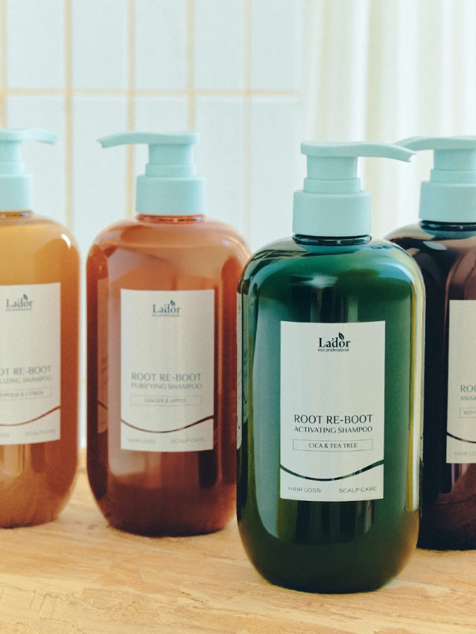 Освежающий шампунь для волос La’dor Root Re-Boot Activating Shampoo Cica & Tea Tree