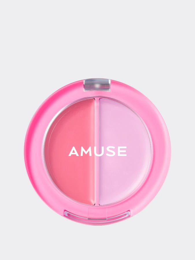Многофункциональный бальзам-румяна для губ и щёк AMUSE Lip & Cheek Healthy Balm 03 Strawberry Balm