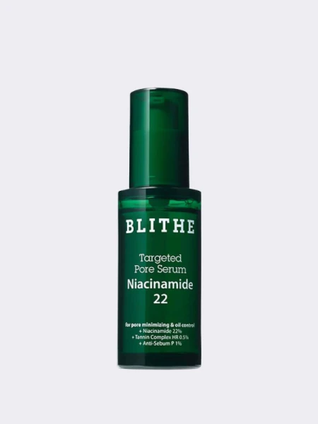 Себорегулирующая сыворотка с ниацинамидом Blithe Targeted Pore Serum Niacinamide 22