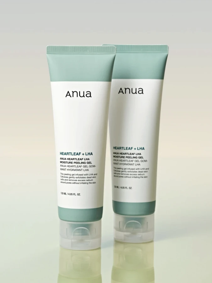 Успокаивающий пилинг-гель с экстрактом хауттюйнии ANUA Heartleaf LHA Moisture Peeling Gel