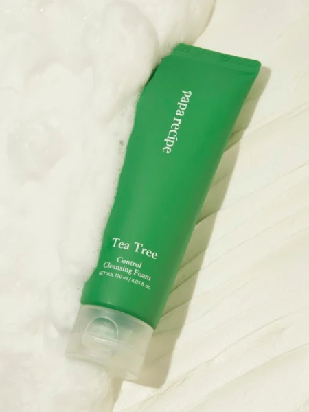 Пенка для умывания с экстрактом чайного дерева Papa Recipe Tea Tree Control Cleansing Foam Пенка для умывания с экстрактом чайного дерева Papa Recipe Tea Tree Control Cleansing Foam