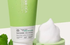 Успокаивающая пенка для лица с экстрактом центеллы азиатской It's Skin Tiger Cica Green Chill Down Foam Cleanser