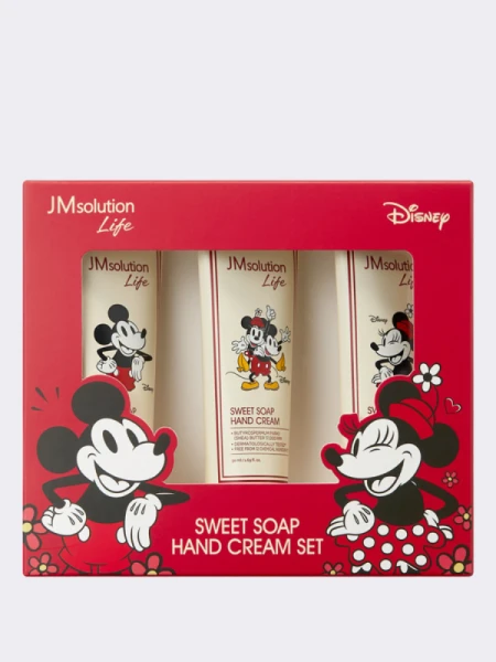 Подарочный набор кремов для рук со сладким ароматом JMSolution Life Disney Sweet Soap Hand Cream Set Подарочный набор кремов для рук со сладким ароматом JMSolution Life Disney Sweet Soap Hand Cream Set