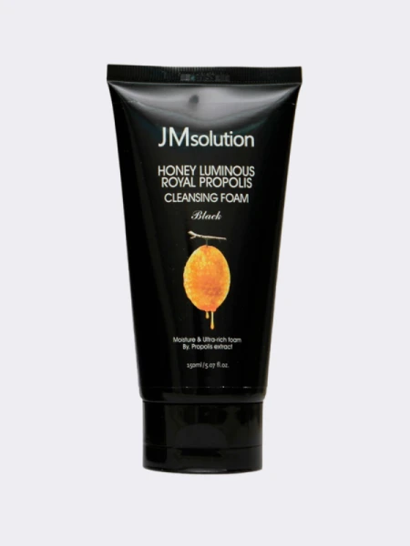Увлажняющая пенка с прополисом JMsolution Honey Luminous Royal Propolis Cleansing Foam