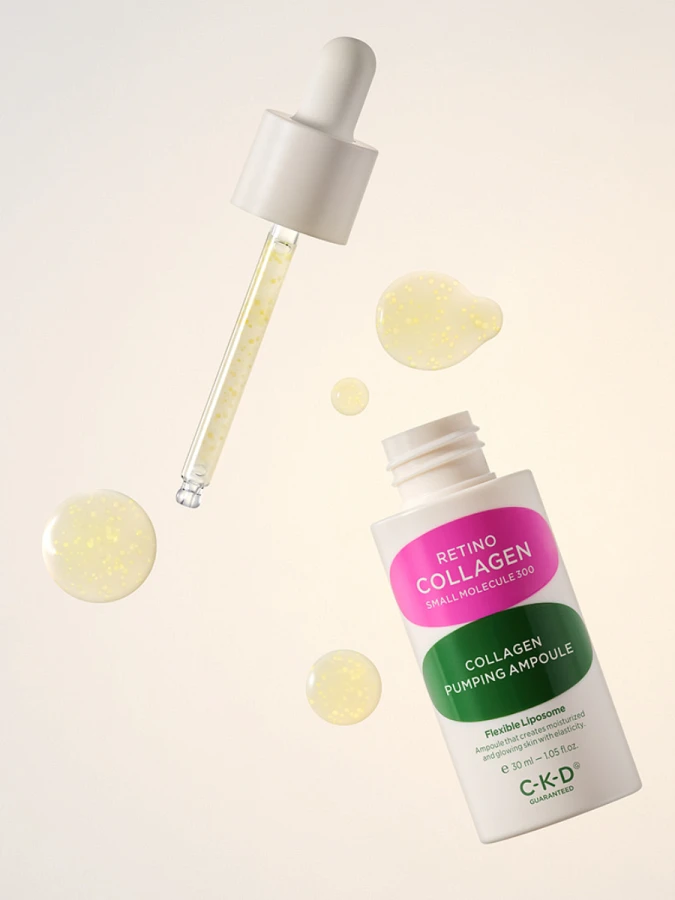 Разглаживающая ампула с коллагеном и ретиналем CKD Retino Collagen Small Molecule 300 Pumping Ampoule