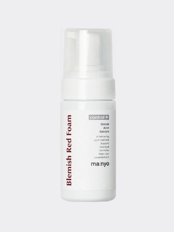 Противовоспалительная пенка для умывания с салициловой кислотой Ma:nyo Factory Blemish Red Foam