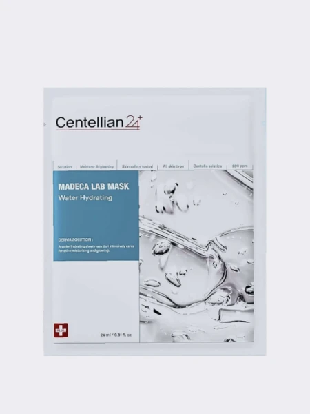 Увлажняющая тканевая маска с гиалуроновой кислотой Centellian24 Madeca Lab Mask Water Hydrating