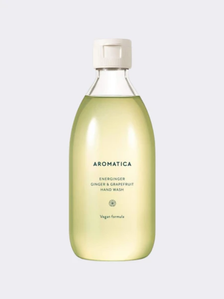Жидкое мыло для рук с имбирем и грейпфрутом Aromatica Energinger Hand Wash Ginger & Grapefruit Жидкое мыло для рук с имбирем и грейпфрутом Aromatica Energinger Hand Wash Ginger & Grapefruit