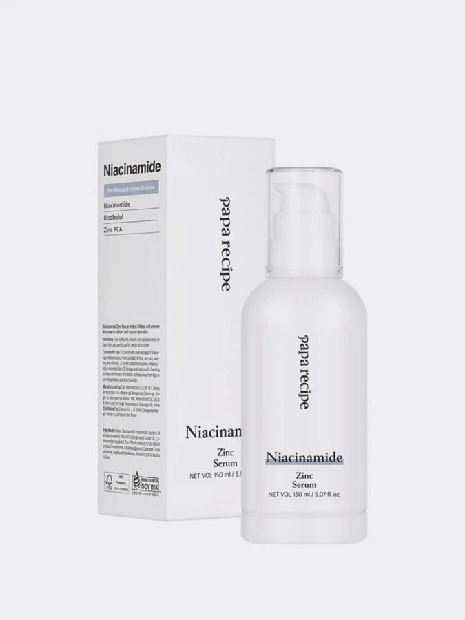 Себорегулирующая сыворотка с ниацинамидом и цинком Papa Recipe Niacinamide Zinc Serum