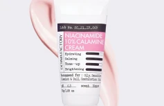 Себорегулирующий крем для лица с ниацинамидом и каламином Derma Factory Niacinamide 10% Calamine Cream