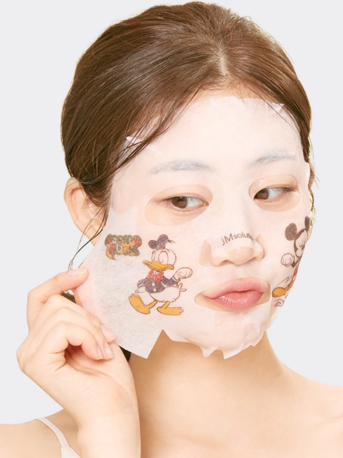 Успокаивающая тканевая маска с экстрактом хауттюйнии JMSolution Disney Collection Selfie Barrier Heartleaf Mask