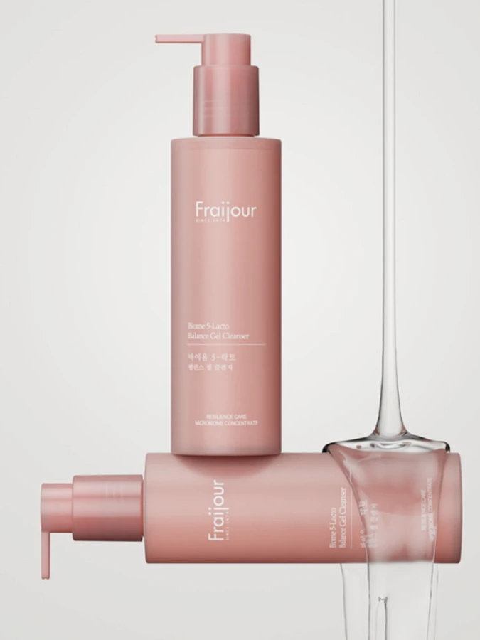 Смягчающий гель для умывания с пробиотиками Fraijour Biome 5-Lacto Balance Gel Cleanser