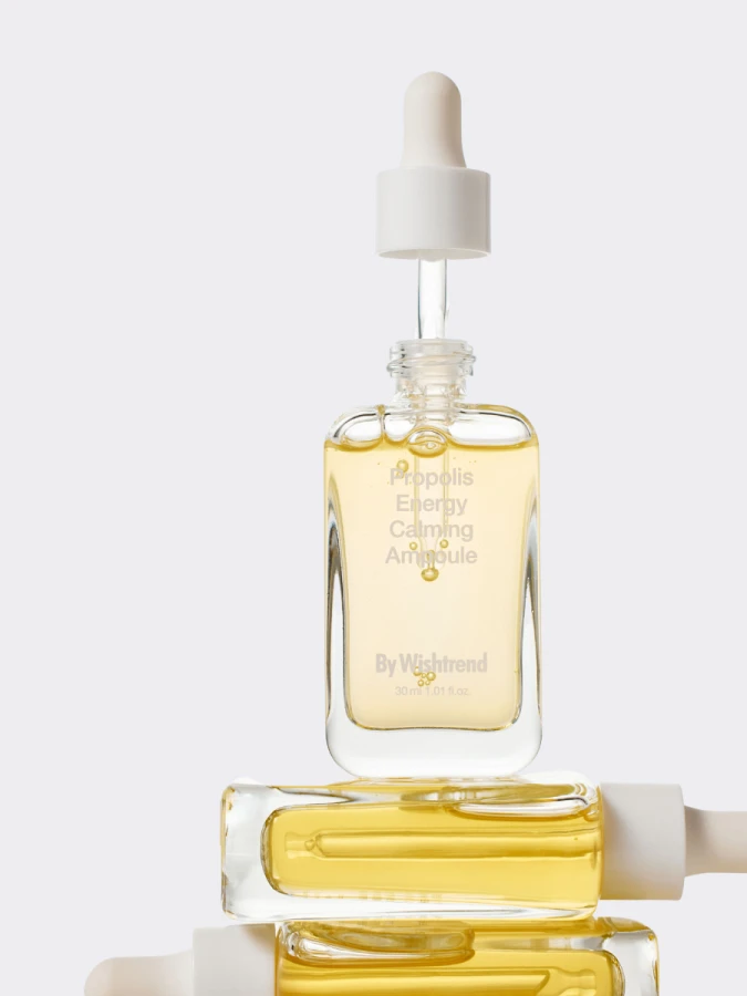 Противовоспалительная ампульная сыворотка с прополисом By Wishtrend Propolis Energy Calming Ampoule