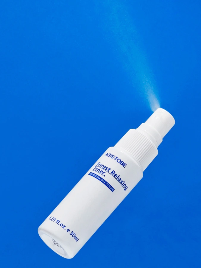 Успокаивающий тонер для лица с растительными экстрактами в формате спрея TRAVEL ASIS-TOBE Forest Relaxing Toner