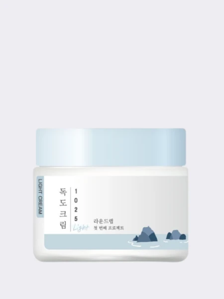 Лёгкий увлажняющий крем для лица с морской водой Round Lab 1025 Dokdo Light Cream Лёгкий увлажняющий крем для лица с морской водой Round Lab 1025 Dokdo Light Cream