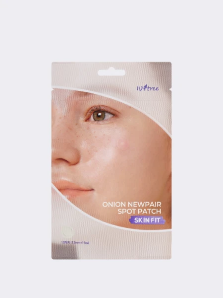 Ультратонкие патчи против воспалений с экстрактом лука IsNtree Onion Newpair Spot Patch Skin Fit Ультратонкие патчи против воспалений с экстрактом лука IsNtree Onion Newpair Spot Patch Skin Fit