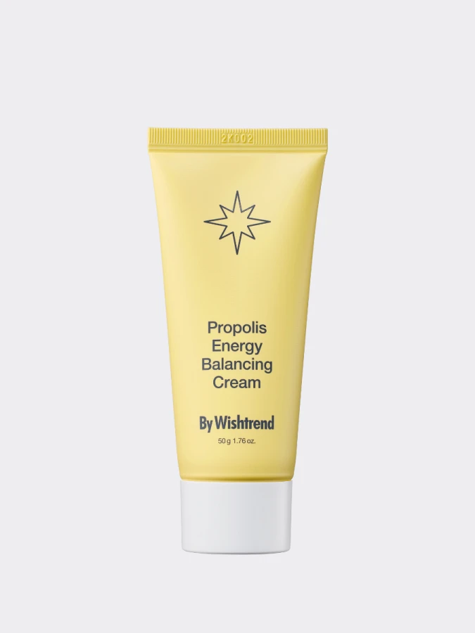 Укрепляющий крем для лица с прополисом и бифидобактериями By Wishtrend Propolis Energy Balancing Cream