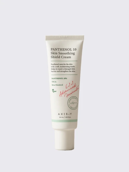 Успокаивающий крем с пантенолом и экстрактом центеллы AXIS-Y Panthenol 10 Skin Smoothing Shield Cream