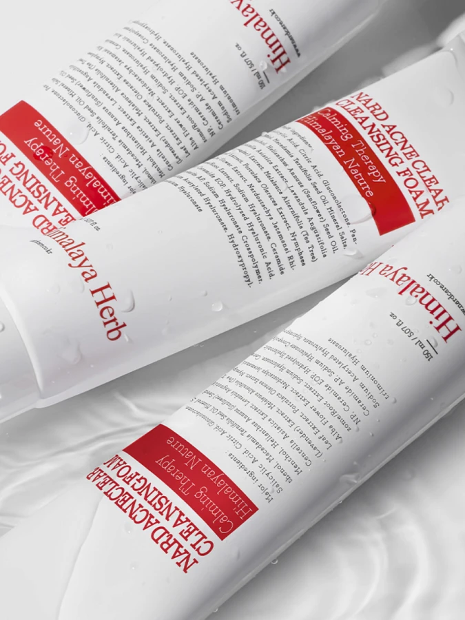 Противовоспалительная пенка для умывания с кислотами NARD ACNE Clear Cleansing Foam