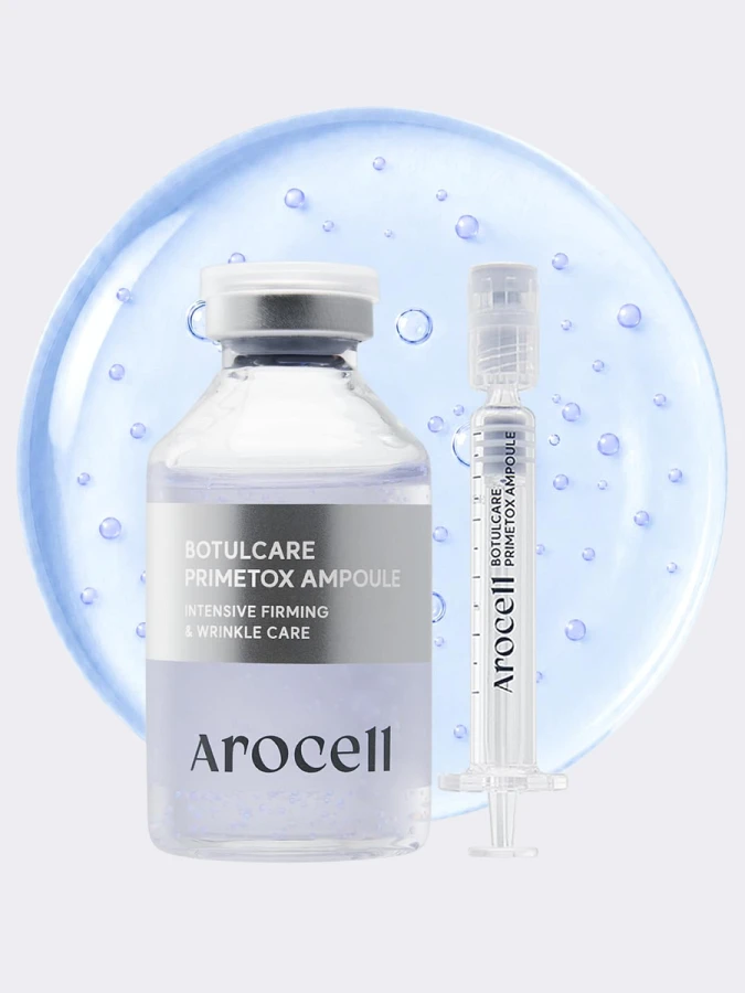 Разглаживающая сыворотка-концентрат для лица с ПДРН Arocell Botulcare PrimeTox Ampoule