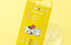 Выравнивающий тонер с витамином С и пептидами JMSolution Duo Up Vita C Hya Toner XL Disney
