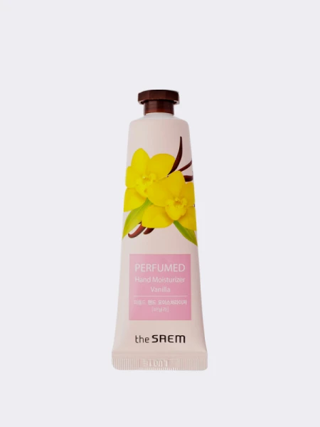 Парфюмированный крем для рук с ароматом ванили The Saem Perfumed Hand Moisturizer Vanilla Парфюмированный крем для рук с ароматом ванили The Saem Perfumed Hand Moisturizer Vanilla