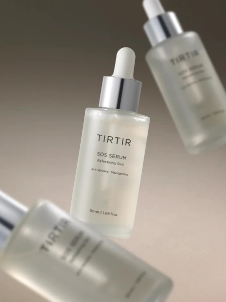 Успокаивающая сыворотка с растительными экстрактами TIRTIR SOS Serum Успокаивающая сыворотка с растительными экстрактами TIRTIR SOS Serum