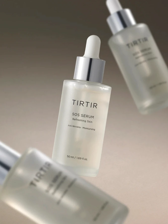 Успокаивающая сыворотка с растительными экстрактами TIRTIR SOS Serum