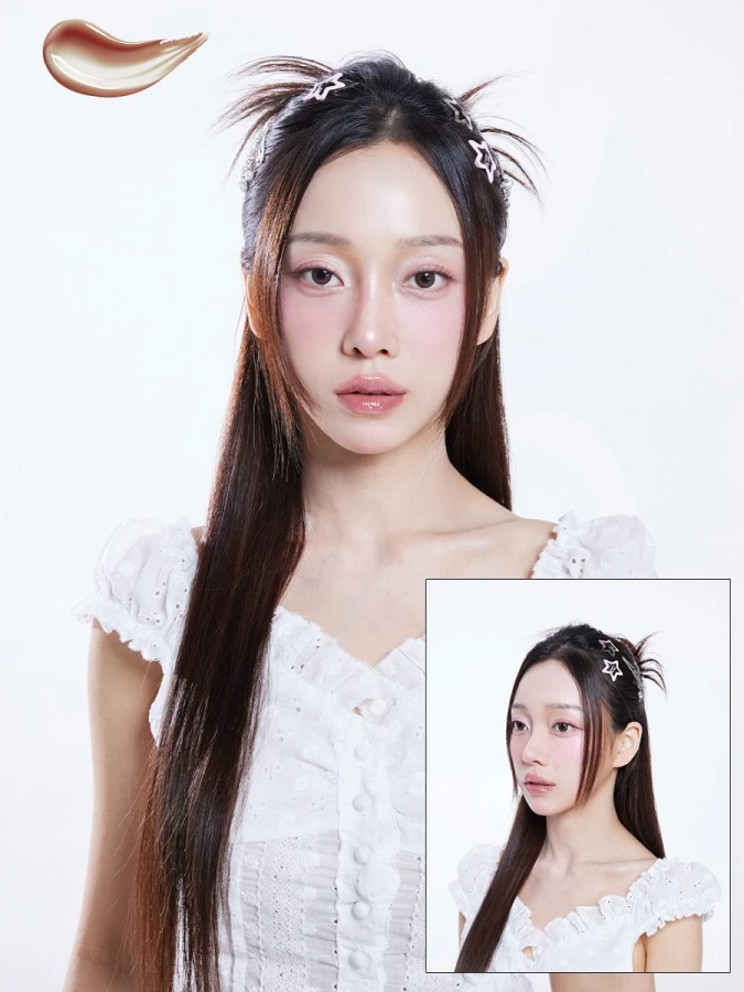 Тающий глянцевый блеск для губ Huemi Melting Glaze Lip Gloss #06 Sepia Haze