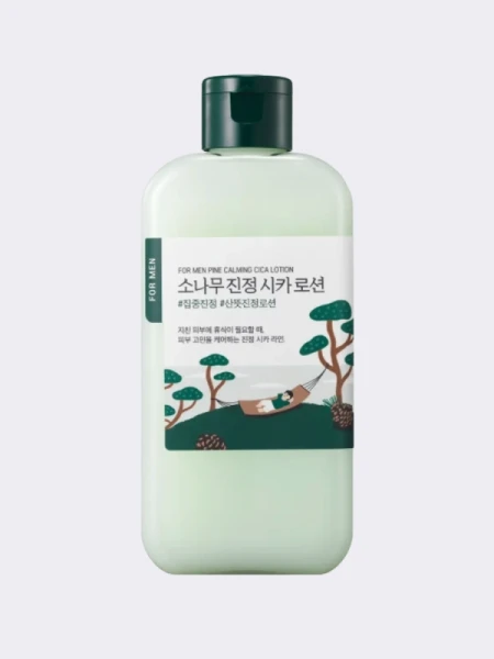 Противовоспалительный лосьон-эмульсия для мужчин с экстрактом сосны Round Lab For Men Pine Calming Cica Lotion